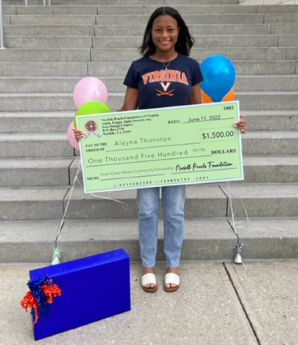 Alayna Thornton Check